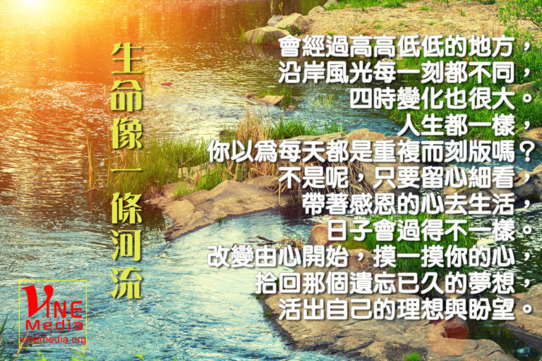 Life is Like a River